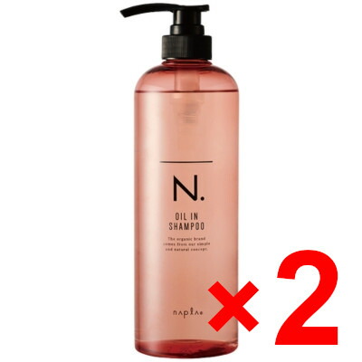 ☆【送料無料】 ナプラ ／ N. エヌドット オイルイン シャンプー 750ml 【2個】　フルーティーフローラルの香り｜B.B ／ BEAUTY.BEAUTY