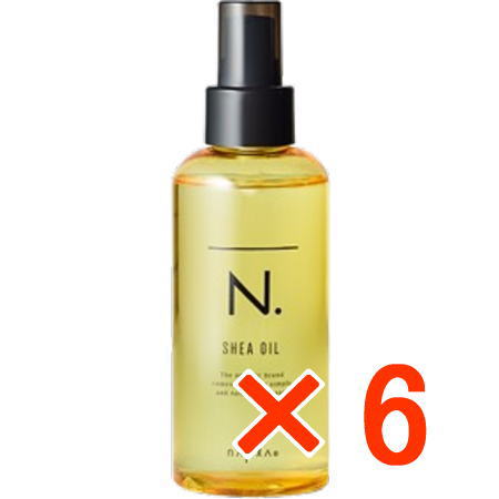 ☆【貨物輸送無料】 ナプラ ／ N.  エヌドット シアオイル 150ml 【6個】 洗い流さない養毛剤 アウト二階建てバス