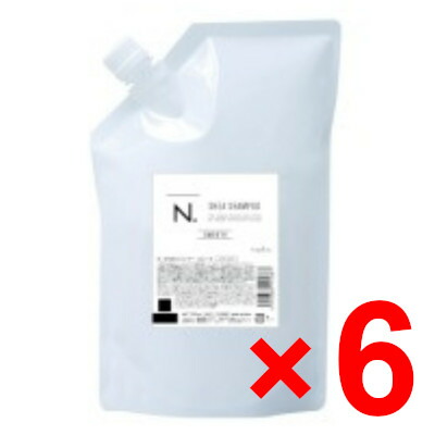 ☆【送料無料】 ナプラ ／ N. エヌドット シアシャンプー スムース 750ml リフィル 【6個】　ホワイトフローラルの香り　SHEA