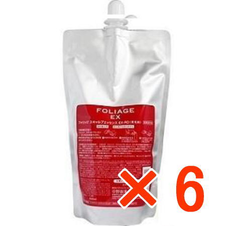 ☆【送料無料】 ナカノ ／ フォリッジ スキャルプエッセンス EX-RD 500ml 【6個】　トリートメント｜B.B ／ BEAUTY.BEAUTY
