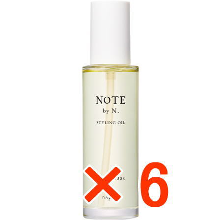 ☆【送料無料】 ナプラ / ノート バイ エヌドット スタイリングオイル ホワイト ムスク 100ml 【6個】 NOTE by N.|B.B / BEAUTY.BEAUTY