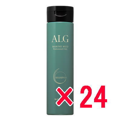 ☆【貨物輸送無料】 パシフィックプロダクツ ／ ALG  アルグシャンプー 300ml 24個  練りあわせるアミノ酸系弱酸性シャンプー 細孔につまった汚れた状態をしっかり落とす海泥シャンプー
