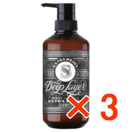 ☆【送料無料】 ディープレイヤー シャンプーExS 500ml 【3個】　 b-ex｜B.B ／ BEAUTY.BEAUTY