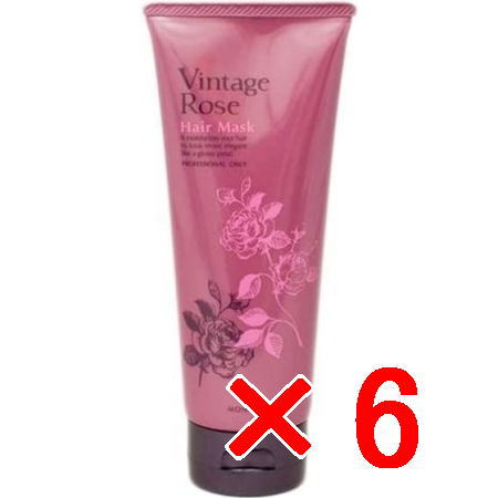 ☆【送料無料】 パシフィックプロダクツ ／ モナルダ ヴィンテージローズ ヘアマスク 210g 【6個】 弱酸性ヘアトリートメント
