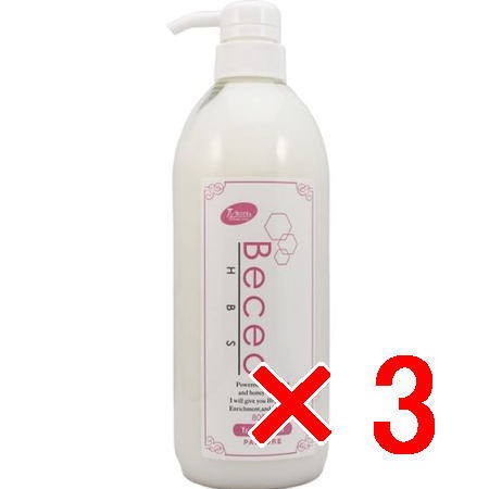 【楽天市場】☆【送料無料】 パイモア π more / Beceo HBS ( ベセオエイチビーエス ) トリートメント 800g 【3個 ...