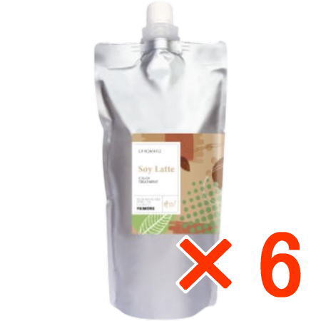 ☆【貨物輸送無料】 パイモア  π more ／ クロマト カラートリートメント #1 ソイラテ 500g 【6個】