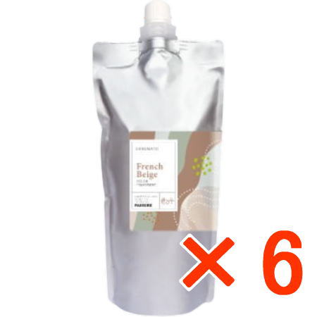 ☆【貨物輸送無料】 パイモア  π more ／ クロマト カラートリートメント #4 フレンチベージュ 500g 【6個】