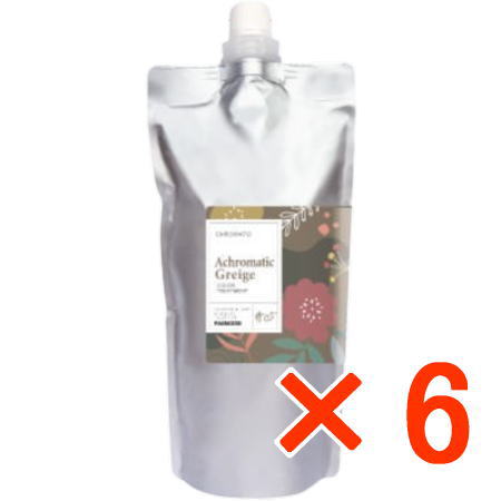 ☆【貨物輸送無料】 パイモア  π more ／ クロマト カラートリートメント #5 アクロマティックグレージュ 500g 【6個】