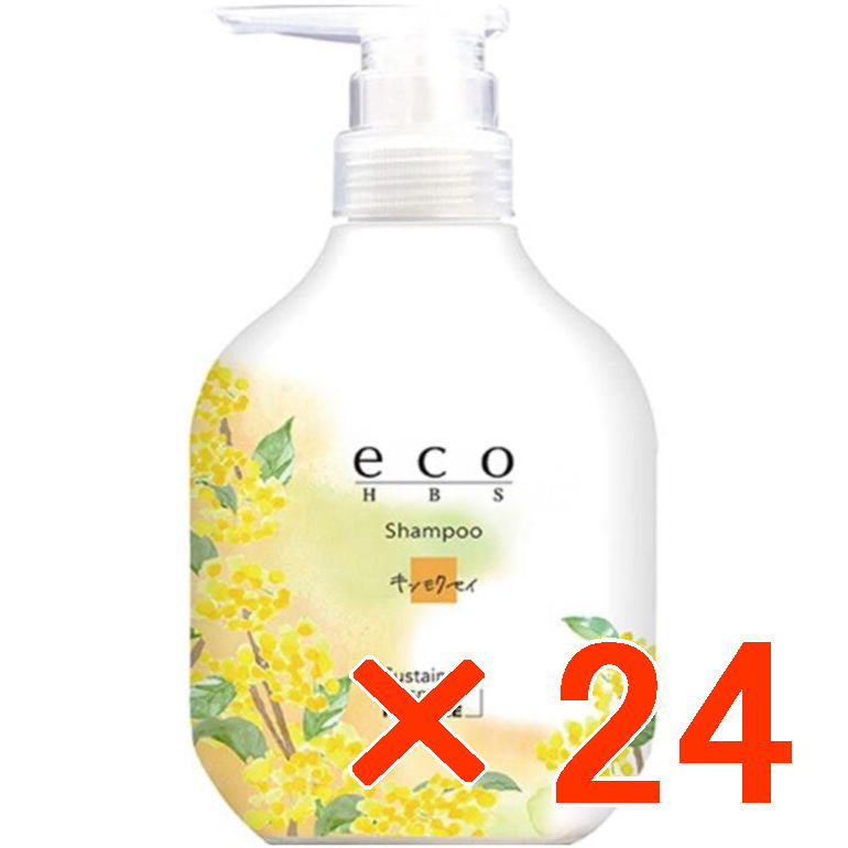 ☆【送料無料】 パイモア π more / エコエイチビーエス シャンプー 500ml キンモクセイ 24個 美容室専売品 ヘアシャンプー