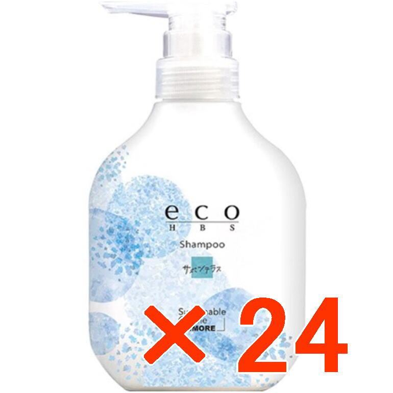 ☆【送料無料】 パイモア π more ／ エコエイチビーエス シャンプー 500ml サボンテラス 24個 美容室専売品　ヘアシャンプー｜B.B ／ BEAUTY.BEAUTY