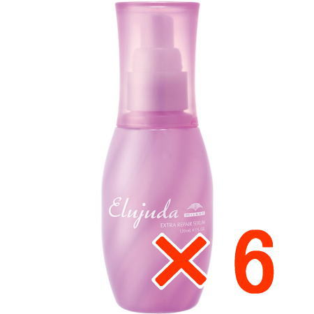 ☆【送料無料】 ミルボン ／ エルジューダ エクストラリペア セラム 120ml 【6個】 ヘアトリートメント 美容室専売品 ワックス スタイリング剤 正規品
