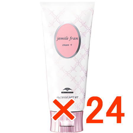 ☆【貨物輸送無料】 ミルボン ／ ジェミールフラン 皮膚軟化剤+ 80g 【24個】  スタイリング剤 美容室一人占め品  定まり品