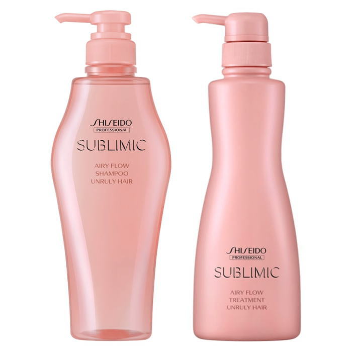 ☆【送料無料】 資生堂 シセイドウ ／ サブリミック ／ エアリーフロー シャンプー 500ml ＆ トリートメント (UNRULY HAIR) 500g　セット