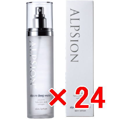 ☆【送料無料】 アルピジョン ALPSION ／ アルピュア ／ ディープ ウォーター 140ml 【24個】 化粧水 スキン＆ボディ サロン専売品