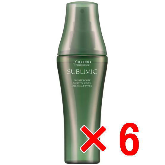 ☆【貨物輸送無料】 資生堂 シセイドウ ／ サブリミック ／ フェンテフォルテ モイストシャワー  120ml 【6個】