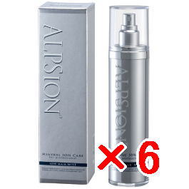 ☆【貨物輸送無料】 アルピジョン ALPSION ／ イオンヘアミスト 140ml 【6個】 ミネラルイオンケア ／ 髪の毛専用高保湿 かざり付ける水  赤ちょうちん市場独占品 髪の毛世話をする