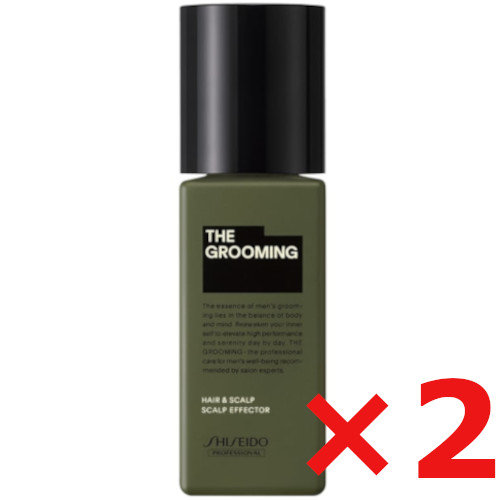 ☆【送料無料】 資生堂 シセイドウ ／ MEN ／ ザ・グルーミング スカルプエフェクター 120ml 【2個】／ GE スカルプエッセンス （医薬部外品） サロン専売品 ／ ヘア＆ス