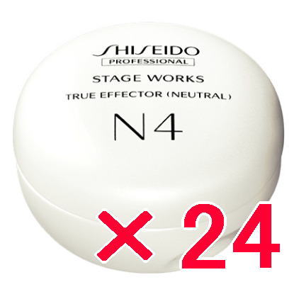 ☆【送料無料】 資生堂 シセイドウ ／ ステージワークス トゥルーエフェクター(ニュートラル) 80g 【24個】 スタイリング ワックス サロン専売品 17,432円