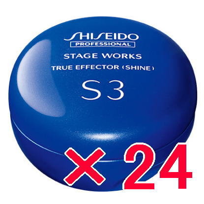 ☆【送料無料】 資生堂 シセイドウ ／ ステージワークス トゥルーエフェクター(シャイン) 90g 【24個】 スタイリング ジェル サロン専売品
