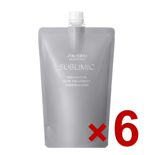 ☆【送料無料】 資生堂 シセイドウ ／ サブリミック／ アデノバイタル ヘアトリートメント 450g　レフィル 6個｜B.B ／ BEAUTY.BEAUTY