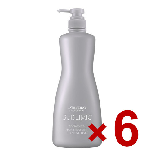 ☆【送料無料】 資生堂 ／ サブリミック／ アデノバイタル ヘアトリートメント 500g　6個