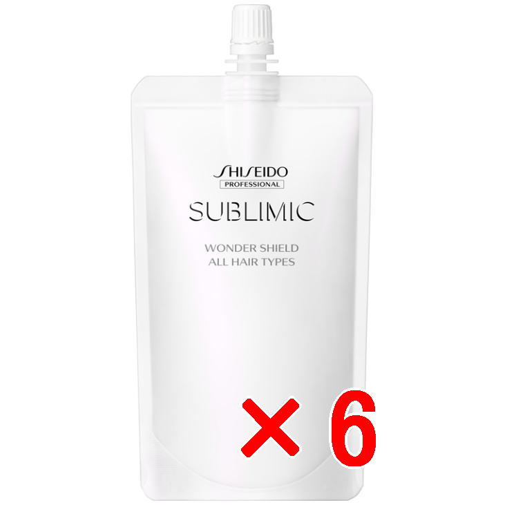 ☆【送料無料】 資生堂 シセイドウ ／ サブリミック ／ ワンダーシールド ( サロン・ホームケア用 )  110ml 【6個】 スカルプ