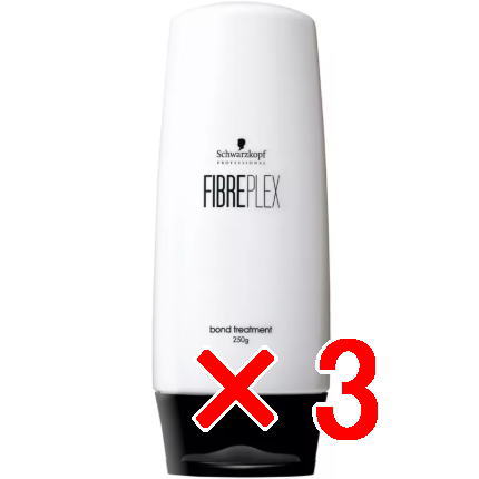 ☆【送料無料】 シュワルツコフ ／ ファイバープレックス ／ ボンド トリートメント 250g 【3個】