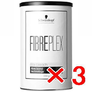 ☆【貨物輸送無料】 シュワルツコフ ／ 衣料繊維プレックス ／ 粘土 ブリーチ 350g 【3個】