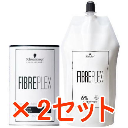 ☆【貨物輸送無料】 シュワルツコフ ／ 衣料繊維プレックス ／ 黒色火薬 ブリーチ 450g ＆ 公債証書 デベロッパー 6％ 1000ml 2仕掛ける