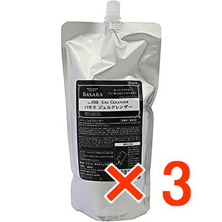 ☆【送料無料】 クラシエ バサラ 102 ジェルクレンザー 500ml 【3個】