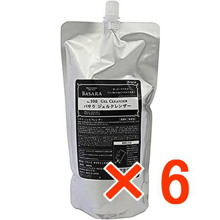 ☆【貨物輸送無料】 クラシエ バサラ 102 ジェルクレンザー 500ml 【6個】