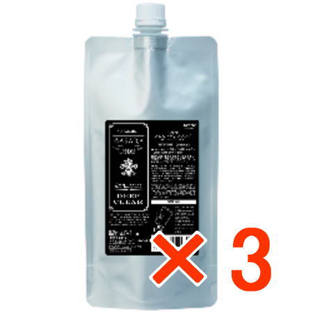☆【貨物輸送無料】 クラシエ バサラ 602 スカルプクレンジング  ディープクリア 500ml 【3個】