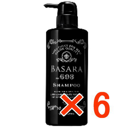 ≪店内商品P2-20倍！≫【送料無料】 クラシエ バサラ 603 薬用スカルプ シャンプー R500ml 【6個】 12,373円