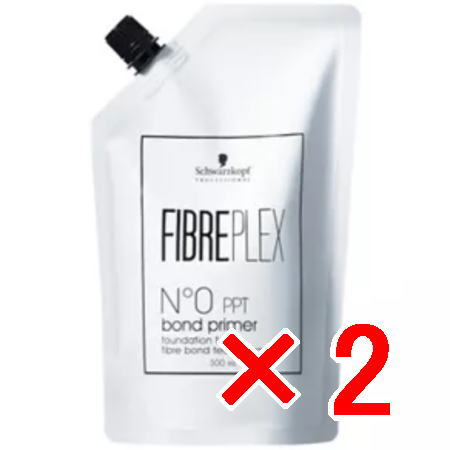≪店内商品P2-20倍！≫【送料無料】 シュワルツコフ ／ ファイバープレックス ／ No.0 ボンド プライマー PPT 500mL 【2個】/ ヘアトリートメント