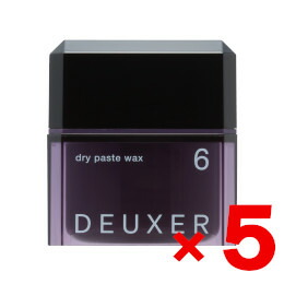 ☆【送料無料】 ナンバースリー 003 ／ デューサー ドライペーストワックス 6 80g 【5個】／ ヘアワックス