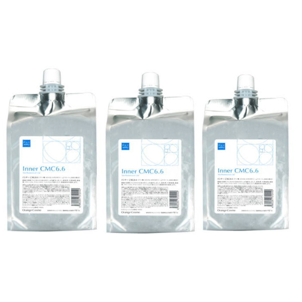 ☆【貨物輸送無料】 オレンジコスメ ／ ファイアプリ 肌付きCMC 6.6 1000ML レフィル 【3個】