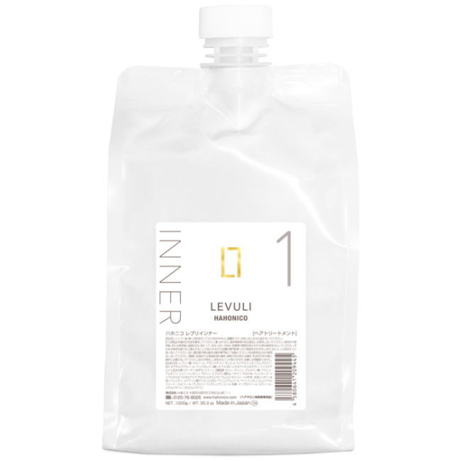 ☆【送料無料】 ハホニコ HAHONIKO ／ レブリ インナー トリートメント 1000g サロン専売品 美容室専売品 トリートメント