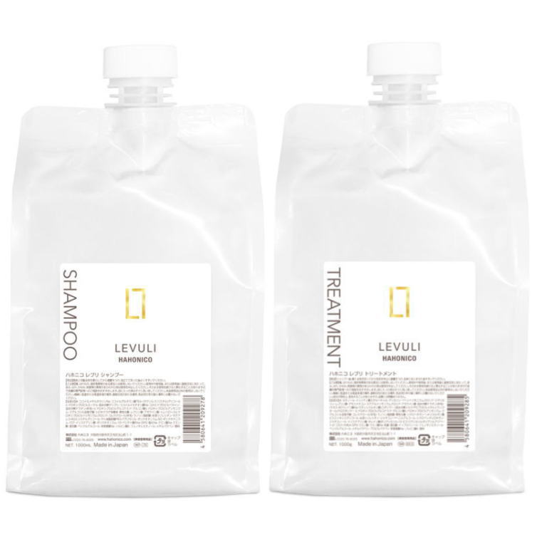 ☆【送料無料】 ハホニコ HAHONIKO ／ レブリ シャンプー 1000ml ＆ トリートメント 1000g サロン専売品 美容室専売品 シャンプー｜B.B ／ BEAUTY.BEAUTY