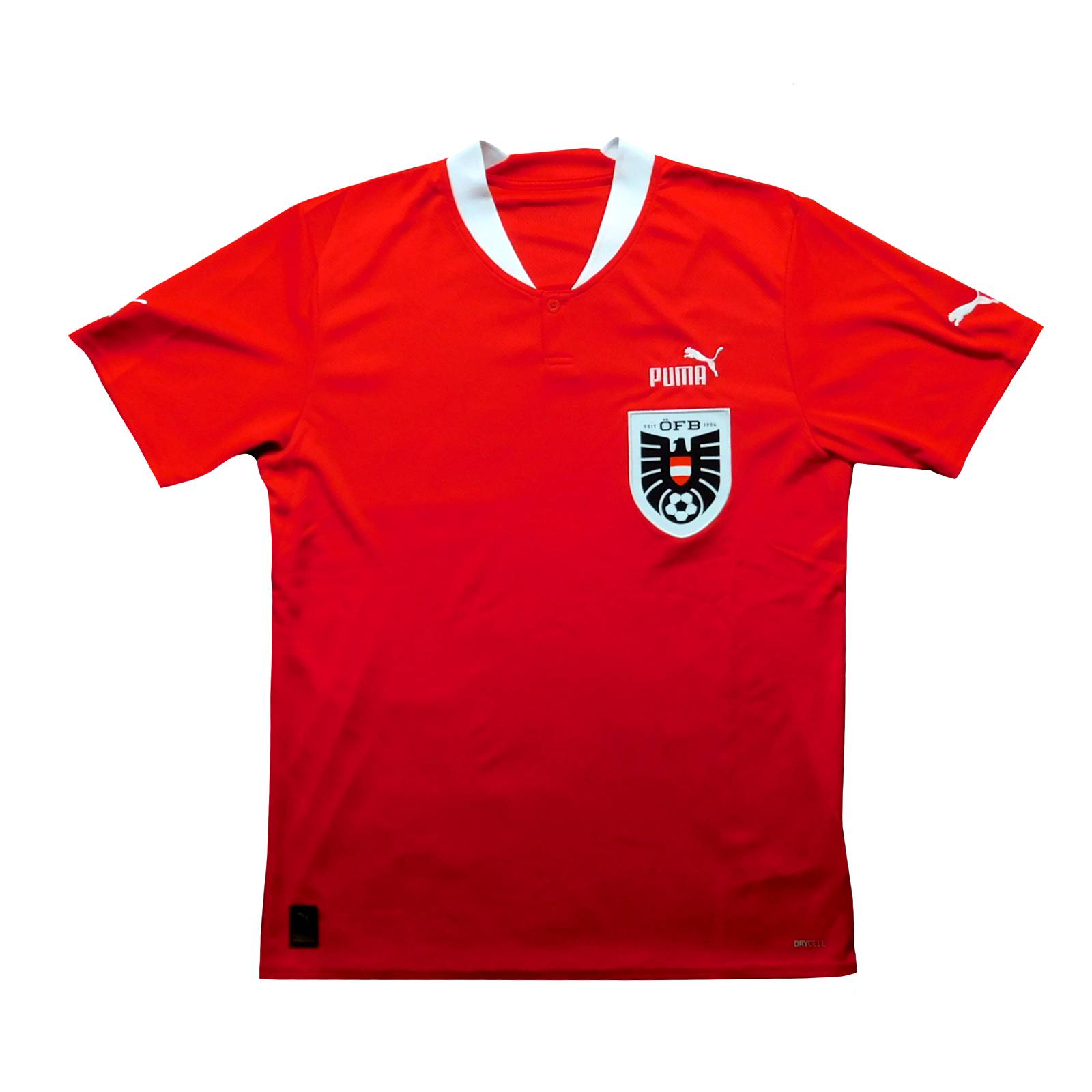 オーストリア代表 2026 ホーム 半袖レプリカユニフォーム　【PUMA|プーマ】ナショナルチームレプリカウェアー783200-01 daihyouaust22hss-.jpg