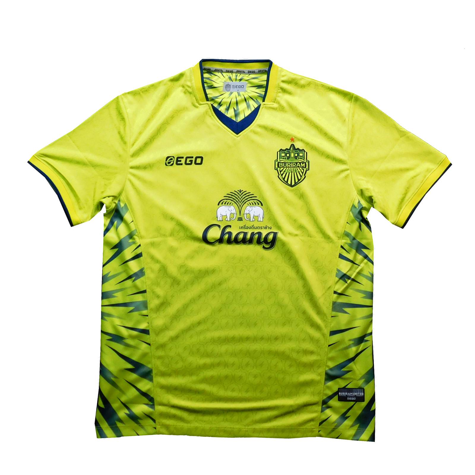 ブリーラムユナイテッドFC　25　ホームACL・GK　半袖　ユニフォーム　EGO SPORT　2025シーズン/ACLエリート(正規品/メール便可) 4,300円