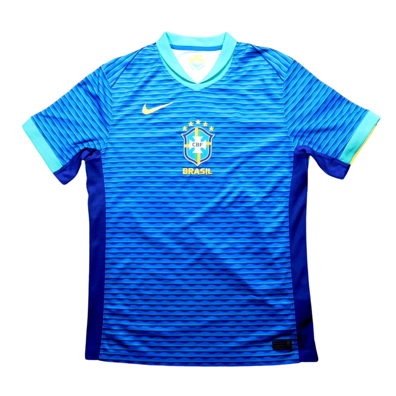 ブラジル代表　24　アウェイ　半袖　ユニフォーム　NIKE　コパアメリカ2024(正規品/メール便可/メーカーコードFJ4283 458)