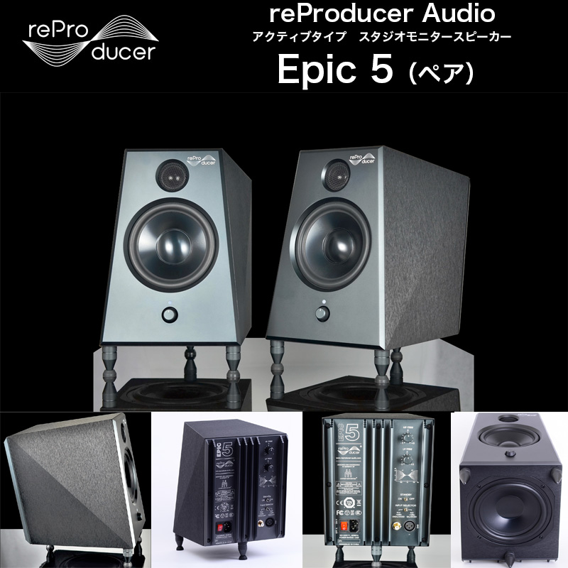 海外最新 Epic 5 エピックファイブ reProducer Audio アクティブタイプ