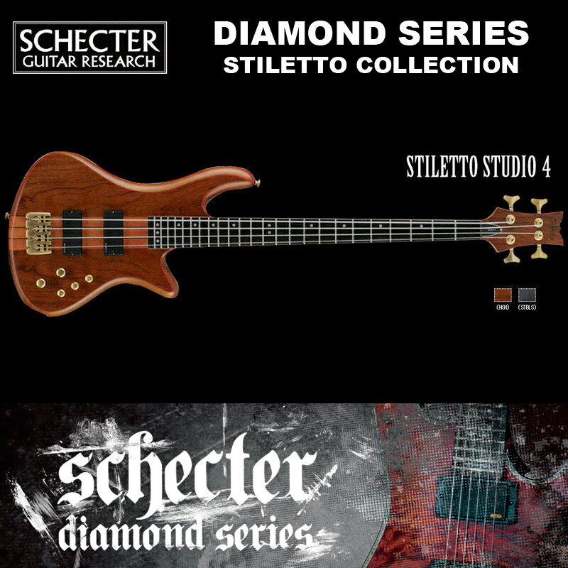 SCHECTER ( シェクター ) Schecter Sixx Bass SBK 送料無料