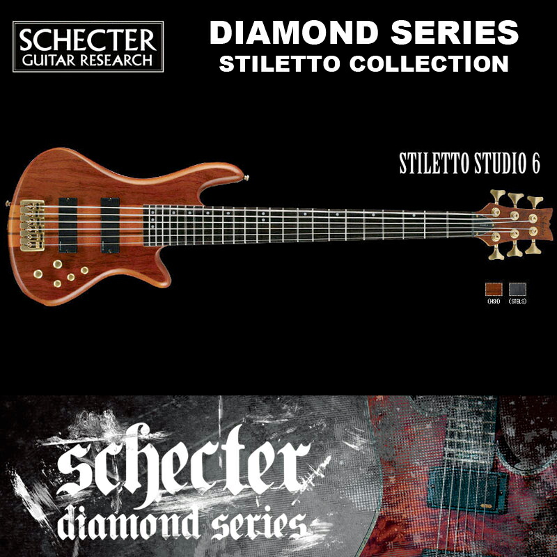 楽天市場】シェクター SCHECTER ベース / STILETTO STUDIO 4 | AD-SL