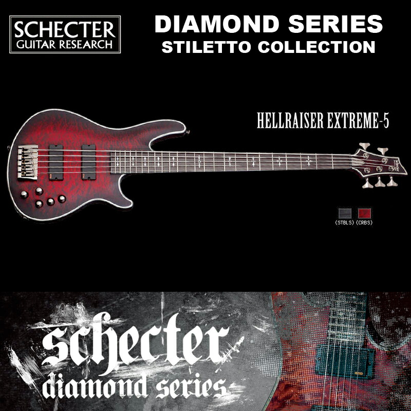 楽天市場】SCHECTER STILETTO STUDIO 4 AD-SL-ST4 STBLS