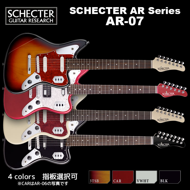 楽天市場】シェクター SCHECTER JAPAN / AR-06 4色(サンバースト 