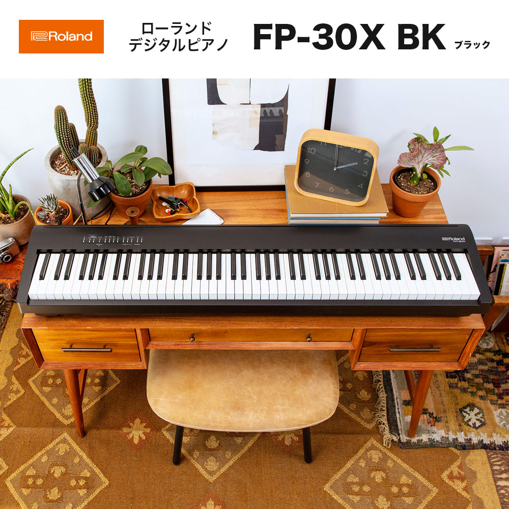 Roland FP-30-BK 電子ピアノ - 電子ピアノ