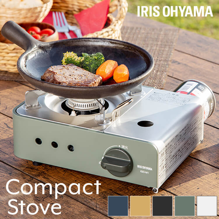 未使用品‼️シンク、カセットコンロテーブル　キャンピングカー用　アイバワークス製 カセットコンロ 防災 カセットコンロスリム IGC-E1-H チャコール