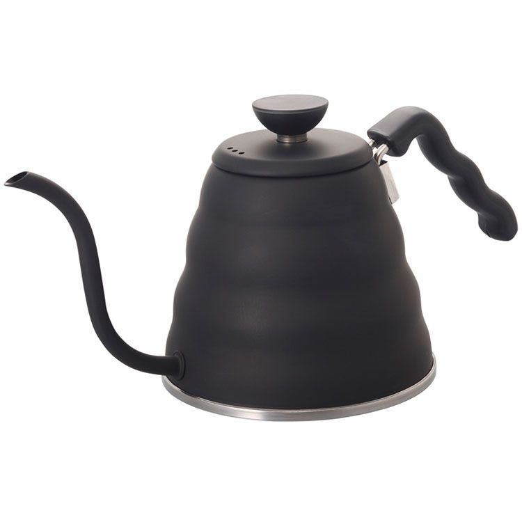 HARIO やかん ドリップ V60ドリップケトル・ヴォ―ノ マットブラック VKBR-120-MB 細口 湯量調節 ハンドドリップ V60 日本製 軽い 本格的 ハリオ バリスタ