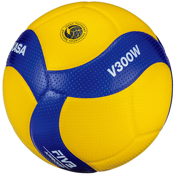 中古球MIKASA バレー5号 国際公認球 高校試合球 黄/青 V300W 楽天市場】MIKASA ミカサ バレーボール 5号 国際公認球 高校試合